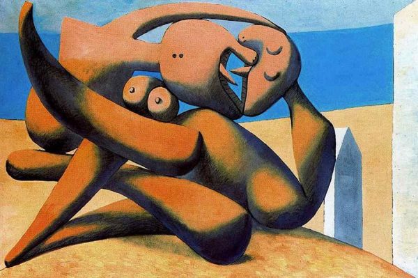 Pablo-Picasso-figures-at-the-seaside